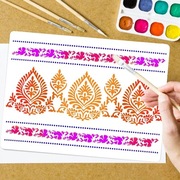 Szablony do malowania artystycznego - 8szt.