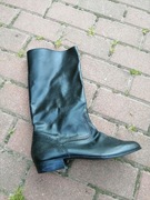 Buty męskie do tańca ludowego skórzane używane 