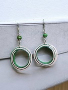 Kolczyki - Ekologiczne, ręcznie robione kolczyki z Afryki (Uganda)