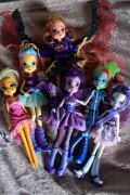Zestaw 6 lalek my little pony z akcesoriami