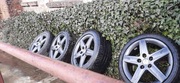 Czarne felgi Audi 17cali (4szt)