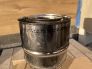 Redukcja komina kominus 80-1125 na 60-100 stal kwasoodporna