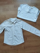 KOSZULA ELEGANCKA BIAŁA BLUZKA NA GALOWO ROZMIAR 128 COOL CLUB