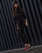 Welurowy dres Olavoga