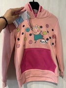 Bluza z kapturem róż peppa 