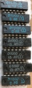 D100D = UCY7400  TTL  - 4 bramki NAND  RFT SPRAWDZONY