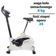 Rower treningowy magnetyczny HMS Premium M6993 (JAK NOWY)