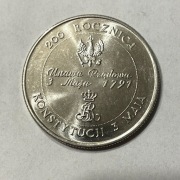 10 000 zł złotych 1991  Konstytucja 3 maja