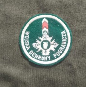 Naszywka Sudeckiej Brygady WOP - nowa - LWP Straż Graniczna PRL