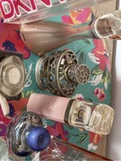 Zestaw flakonów po perfumach żeńskich 11sztuk