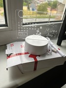 Lampka LED kalendarz zmazywalna USB biała