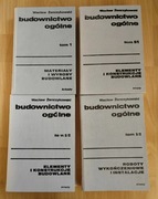 Budownictwo ogólne 4 tomy W.Żenczykowski