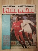 Magazyn "Piłka Nożna" 11/1991 -  Albin Wira, Ruch Chorzów, Złota Piłka 