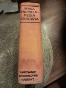 książka z 1973 r "mała encyklopedia zdrowia" stan db