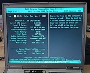 DELL D600 uszkodzony wybrakowany