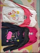 Komplet bluzeczek dziewczęcych 122