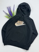 Damska czarna bawełniana logowana bluza Nike rozmiar S