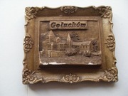 Gołuchów - zamek - płaskorzeźba - odlew gipsowy