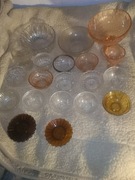 Talerze kryształ i inne 