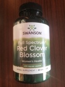 Swanson Red Clover Blossom. Czerwona koniczyna. 430 gram. 90 kapsułek. 