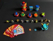 Zingsy - DUZY zestaw figurki autka robot Prezent