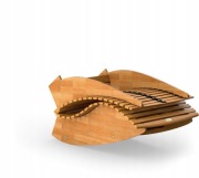 Leżak ogrodowy akacjowy 