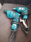 Dwie wiertarki Makita