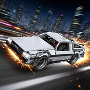 KLOCKI KONSTRUKCYJNE JIE STAR 92004 WEHIKUŁ CZASU  POWRÓT DO PRZYSZŁOŚCI