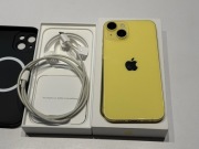 Telefon IPhone 14 128 mb żółty polska bardzo dobry stan. Łódź