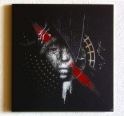 Obraz ręcznie grawerowany na blasze ... Staloryt