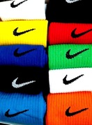 Skarpety Nike długie białe czarne kolorowe r.41-45. Zestaw 10 par