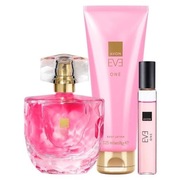 Zestaw Kosmetyków Eve One AVON Perfumy Damskie 50ml Perfumetka 10 ml Balsam