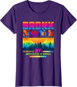 T-shirt damski z nadrukiem New York Bronx 