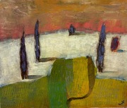 POMYSŁ NA PREZENT, obraz olejny, Kuba Chomicki