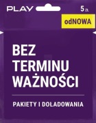 Zestaw startowy PLAY – bez terminu ważności konta