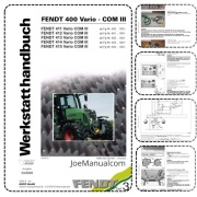 FENDT 411 412 413 414 415 Vario COM III Instrukcja serwisowa elektryczna