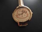 JAK NOWY Zegarek Hello KITTY Sanrio dla dziewczynki na rękę