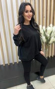Komplet bluza + legginsy prążek Super Cena