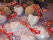 Serduszka z gipsu ceramicznego do malowania 1.49 zł sztuka 