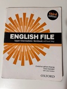 English file Upper-Intermediate Workbook jak nowe
