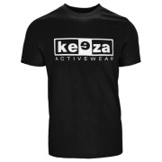 Koszulka bawełniana t-shirt KEEZA r. XL czarna trening nike joma zina 4F