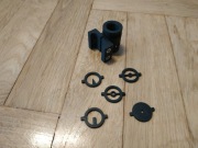 Muszka tunelowa z insertami szyna 22mm Picatinny Weaver