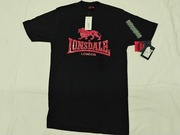 LONSDALE London T-shirt S – kultowy lew, bawełna, nowa, London