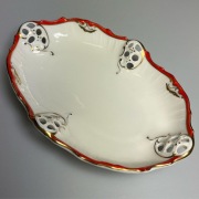 Rosenthal RC 1891- Moliere antyk paterka ręcznie małowana