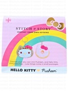 Hello Kitty x Pusheen – zestaw do szydełkowania breloczków