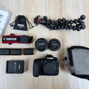 Canon EOS 80D + 2 obiektywy + akcesoria | Zestaw do foto i wideo