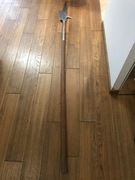 Broń drzewcowa halabarda 