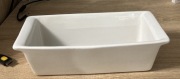 Forma ceramiczna-keksówka 30 x 13 x 8 cm biała