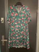 Flash woman sukienka modny wzór kwiaty floral viscoza hit roz.40