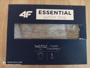 T-SHIRT CHŁOPIĘCY 4F ESSENTIAL JUNIOR-BOY 146/152